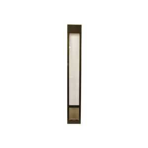 lot 6356 image: PetSafe Sliding Glass Pet Door for Dogs and Cats 81 in Medium Bronze