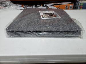 lot 8262 image: Graphite Poly Linen Closet Collection Fabric Storage Drawers