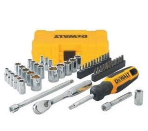 lot 1725 image: DeWALT 50 Piece Mechanics Tool Set