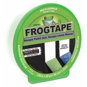 lot 7491 image: Shurtape Masking Tape 1 78 W 60 yd L Green CF 120 Cracked Container)