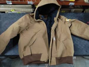 lot 7492 image: Carhartt XL Tall Heavy Duty Jacket, Brown