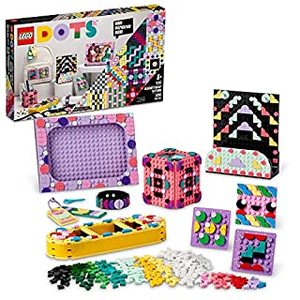 lot 2938 image: LEGO DOTS Designer Toolkit - Patterns 41961 Building Toy Set for Girls, Boys, and Kids Ages 8 DIY Craft Decoration Kit (1,096 Pieces) (B09XSYW25Y)