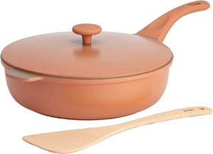 lot 2971 image: Goodful 11.5 Inch Pan With Lid And Spoon