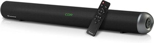 lot 7171 image: WoHome 2.0 CH Soundbar Speaker System, Black
