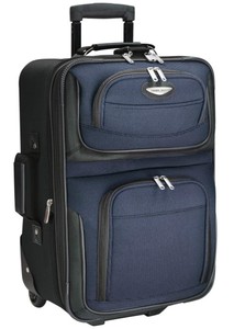 lot 3559 image: Travelers Choice Amsterdam 25 Expandable Rolling Upright Luggage
