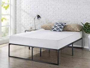 lot 3521 image: Zinus Lorelai Metal Queen 60x80x14 Bed Frame