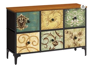 lot 3560 image: Storage Dresser with Collapsible Drawers