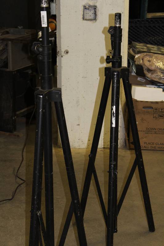 lot 2110 image: speaker stands