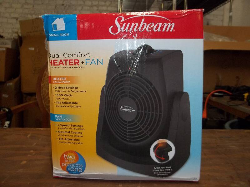 lot 2003 image: Sunbeam Dual Comfort Fan and Heater