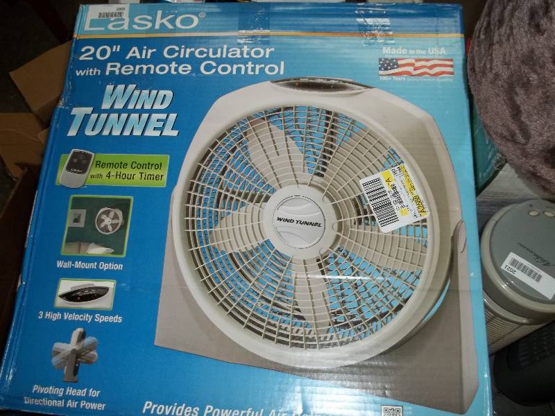 lot 2005 image: Lasko 20 air circulator