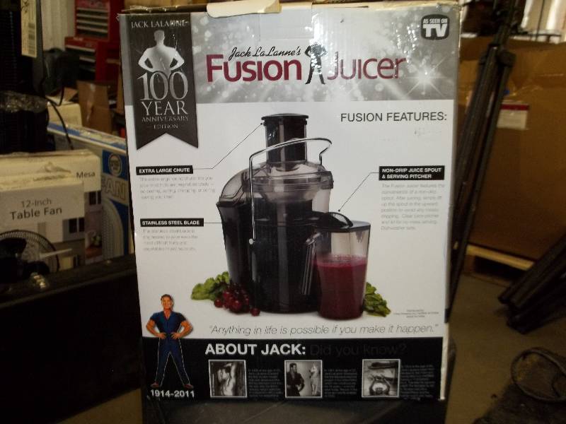 lot 2024 image: fusion juicer