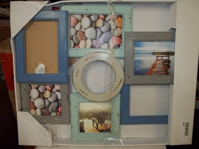 lot 2030 image: 6 framed picture frame