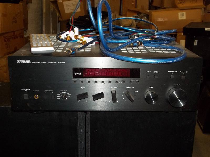lot 2124 image: Yamaha R-S700 Receiver - 200W Total - Black