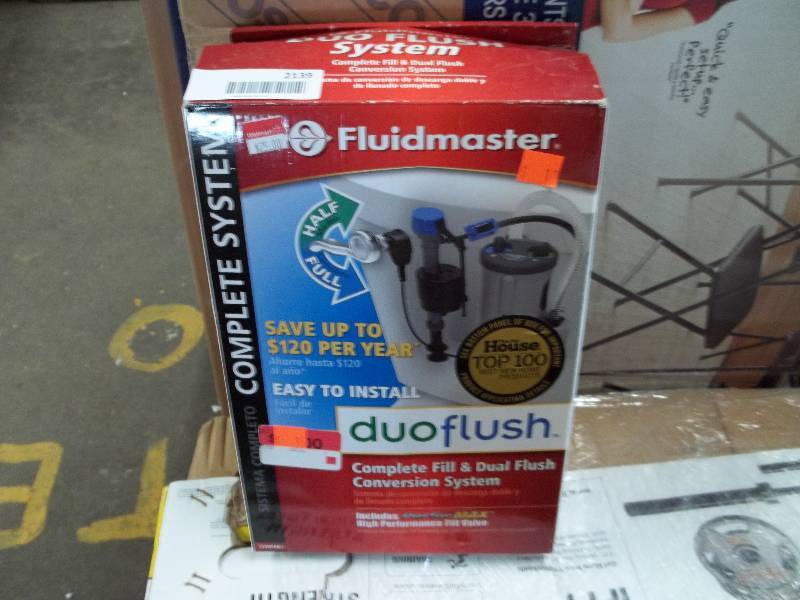 lot 2139 image: fluidmaster duo flush