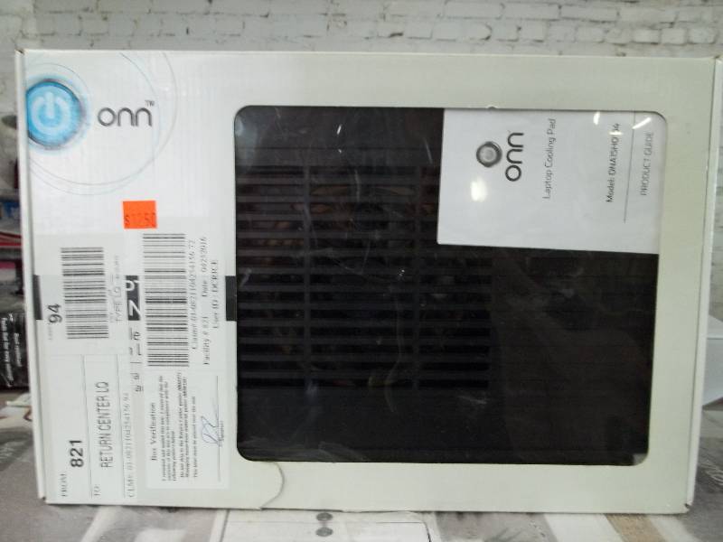 lot 2155 image: Onn Laptop Cooling Pad