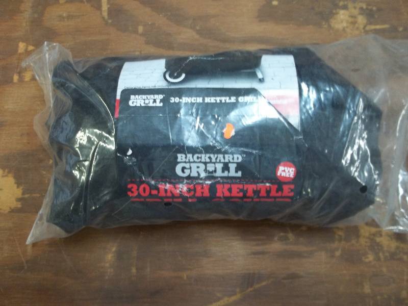 lot 2189 image: backyard kettle barbeque 30 grill cover