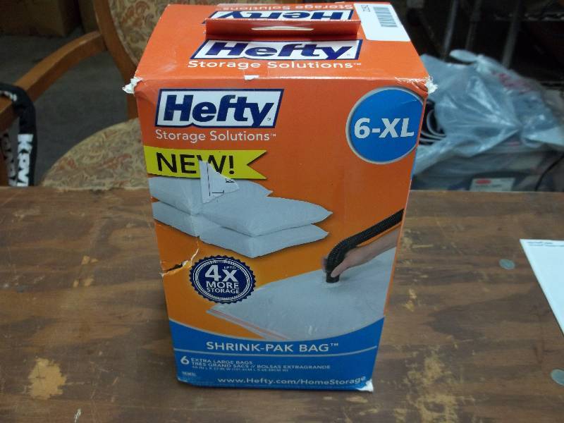 lot 2192 image: Hefty Shrink Pak Vacuum Storage Bag
