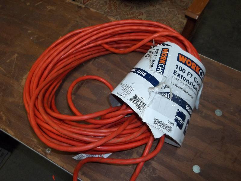 lot 2196 image: WorkChoice 163 Orange Cord, 100