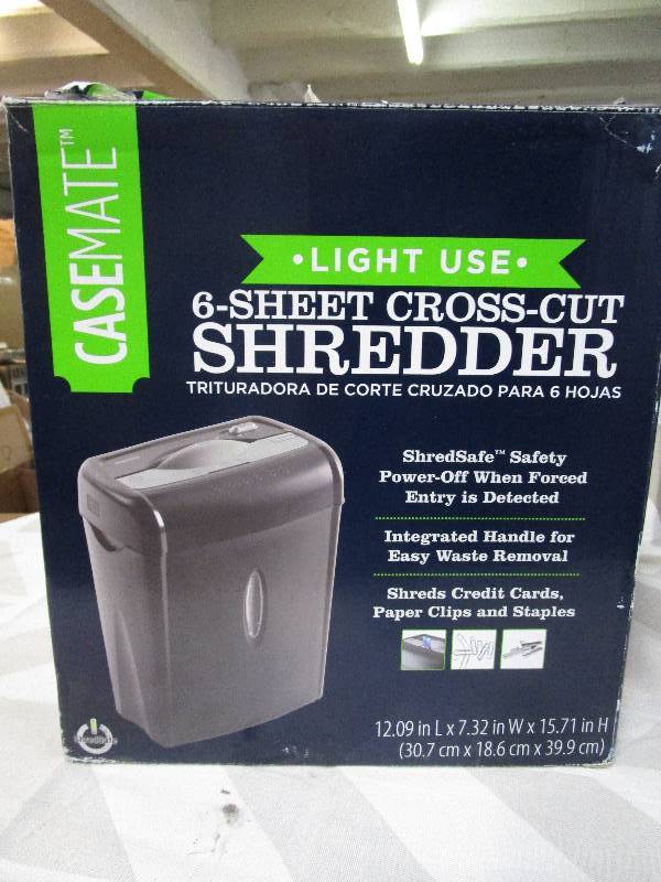 lot 2247 image: casemate 6 page shredder