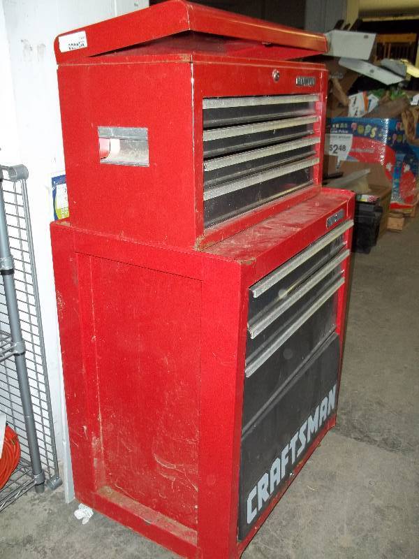 lot 2000 image: Craftsman Toolbox