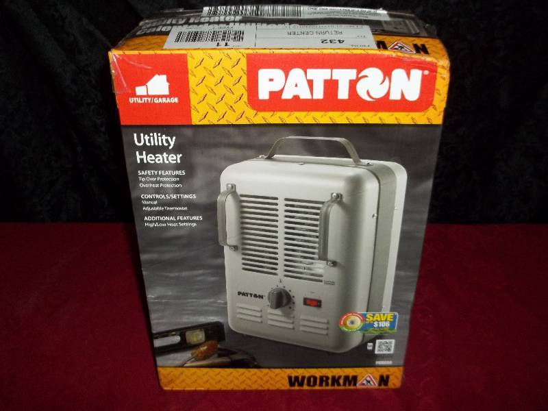 lot 2225 image: patton electric utility heater
