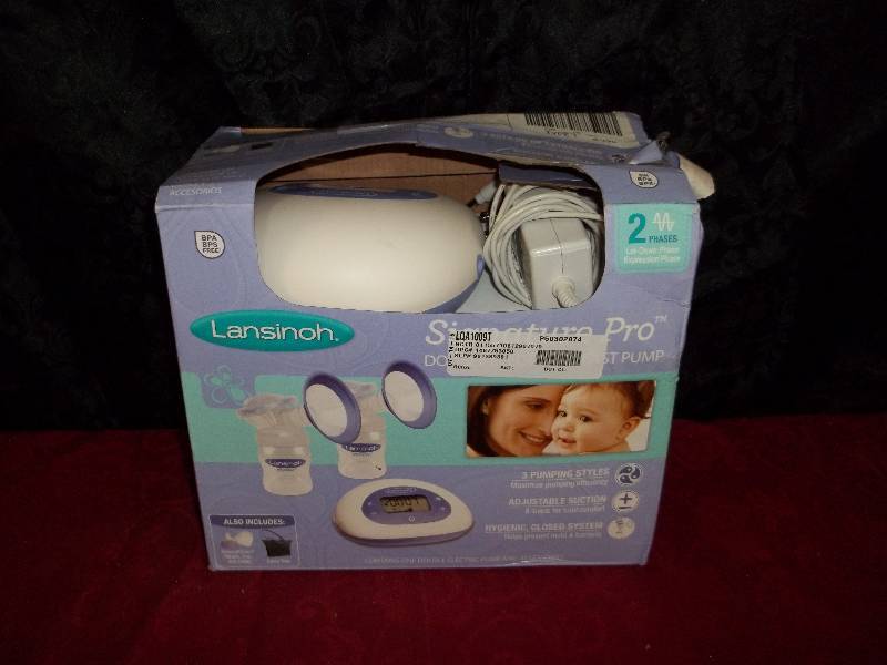 lot 2317 image: lansinoh breast pump