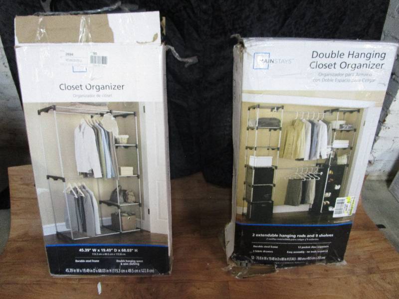 lot 2338 image: closet organizer lot