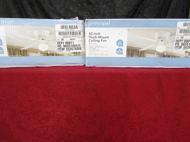 lot 2348 image: principal ceiling fans