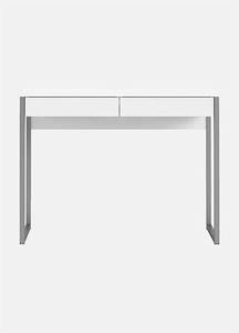 lot 10066 image: Caspian White Gloss Desk