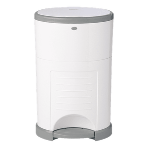 lot 10076 image: Dekor Classic Hands-Free Diaper Pail  White