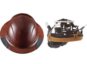 lot 20663 image: Lift Safety HDF-15NG DAX Hard Hat, Natural & HDF-18RS DAX Hard Hat Replacement Suspension Bundle
