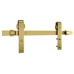 lot 20681 image: National Hardware N700-006 Designer 72 Barn Door Track And Hardware Kit