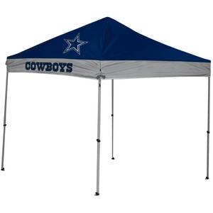 lot 30960 image: Dallas Cowboys 9 x 9 2-Tone Straight Leg Canopy Tent