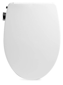 lot 30969 image: Bio Bidet by Bemis Slim Zero Bidet Toilet Seat, Elongated, White