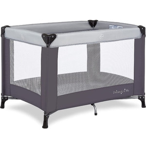 lot 30978 image: Dream On Me Nest Portable Play Yard With Carry Bag And Shoulder Strap, Grey