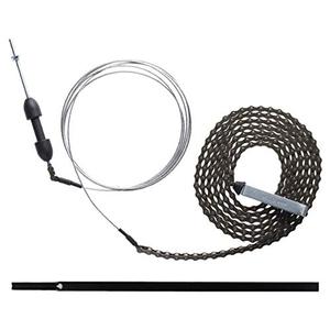 lot 40500 image: beamUP 8CX 8 Foot Garage Door extension kit, Chain, Black