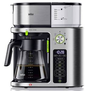 lot 40512 image: Braun - MultiServe 10-Cup Coffee Maker - Stainless Steel