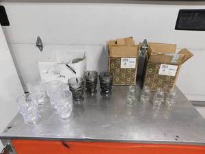 lot 10341 image: SKULL GLASS JARS