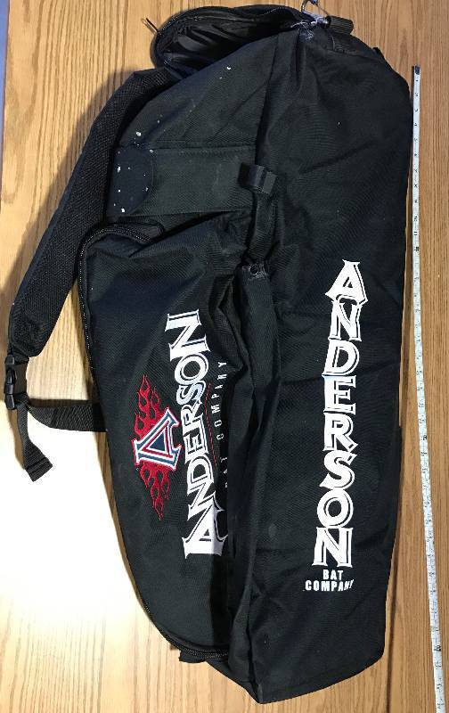 lot 3347 image: Super Nice Baseball - Softball Bag Anderson Bat Company
