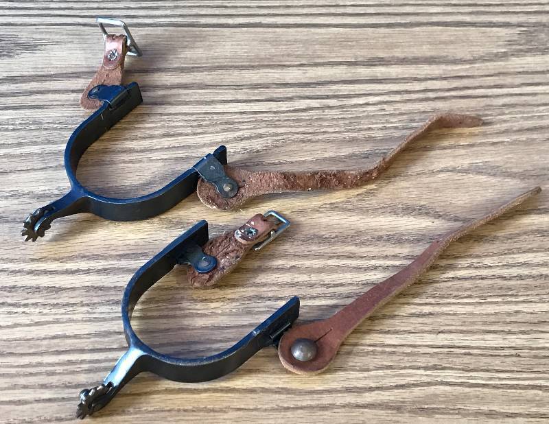 lot 3326 image: Old Set of Boot Spurs