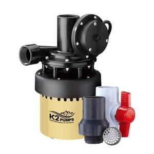 lot 75210 image: K2 Pumps UTS03301K 13 HP Compact Utility Sink Pump System