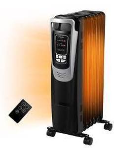 lot 75260 image: Pelonis digital oil filled radiator heater