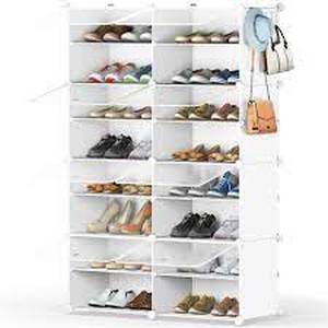 lot 75204 image: Homidec Shoe Rack 8 Tier