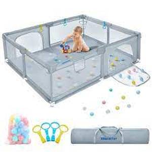 lot 75220 image: Way plus Baby Playpen Extra Large