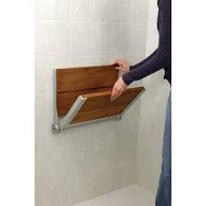 lot 75266 image: folding shower seat 18in