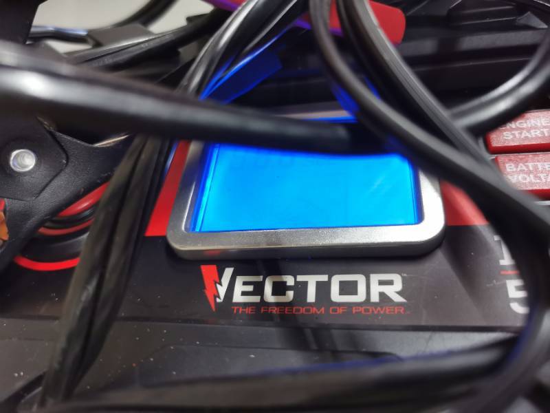 Vector 15A Automatic 12V Battery Charger 50A Engine Start & Alternator Check