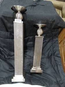 lot 27480 image: Unique Quality Tall Candle Holders