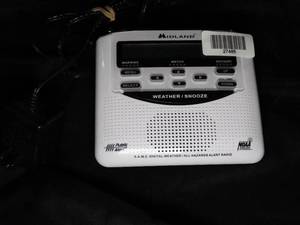 lot 27485 image: Midland Weather Radio  Alarm
