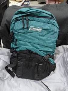 lot 27575 image: Quality Coleman Hiking Backpack