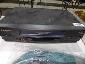 lot 27574 image: Panasonic VHS Player